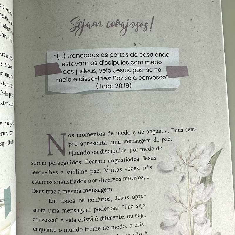 Devocional Semanal Minha Jornada com Deus | Jardim Secreto