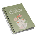 Diário de Oração - Flor Aquarela verde