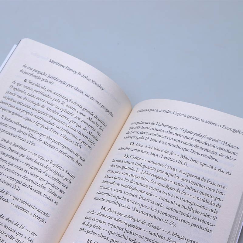 Gálatas Para a Vida: Lições Práticas Sobre o Evangelho | John Wesley e Matthew Henry