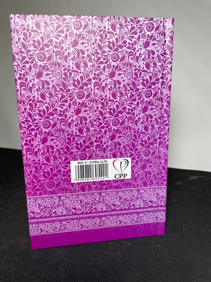 Harpa Avivada e Corinhos | Letra Hiper Gigante | Capa Dura | Floral Lilás