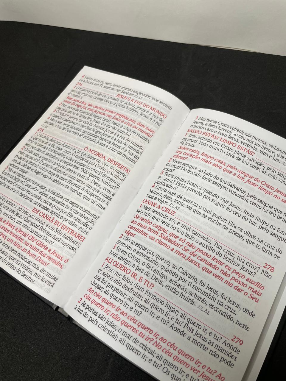 Harpa Avivada e Corinhos | Letra Hiper Gigante | Capa Dura | Floral Lilás