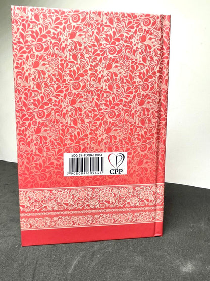 Harpa Avivada e Corinhos | Letra Hiper Gigante | Capa Dura | Floral Rosa