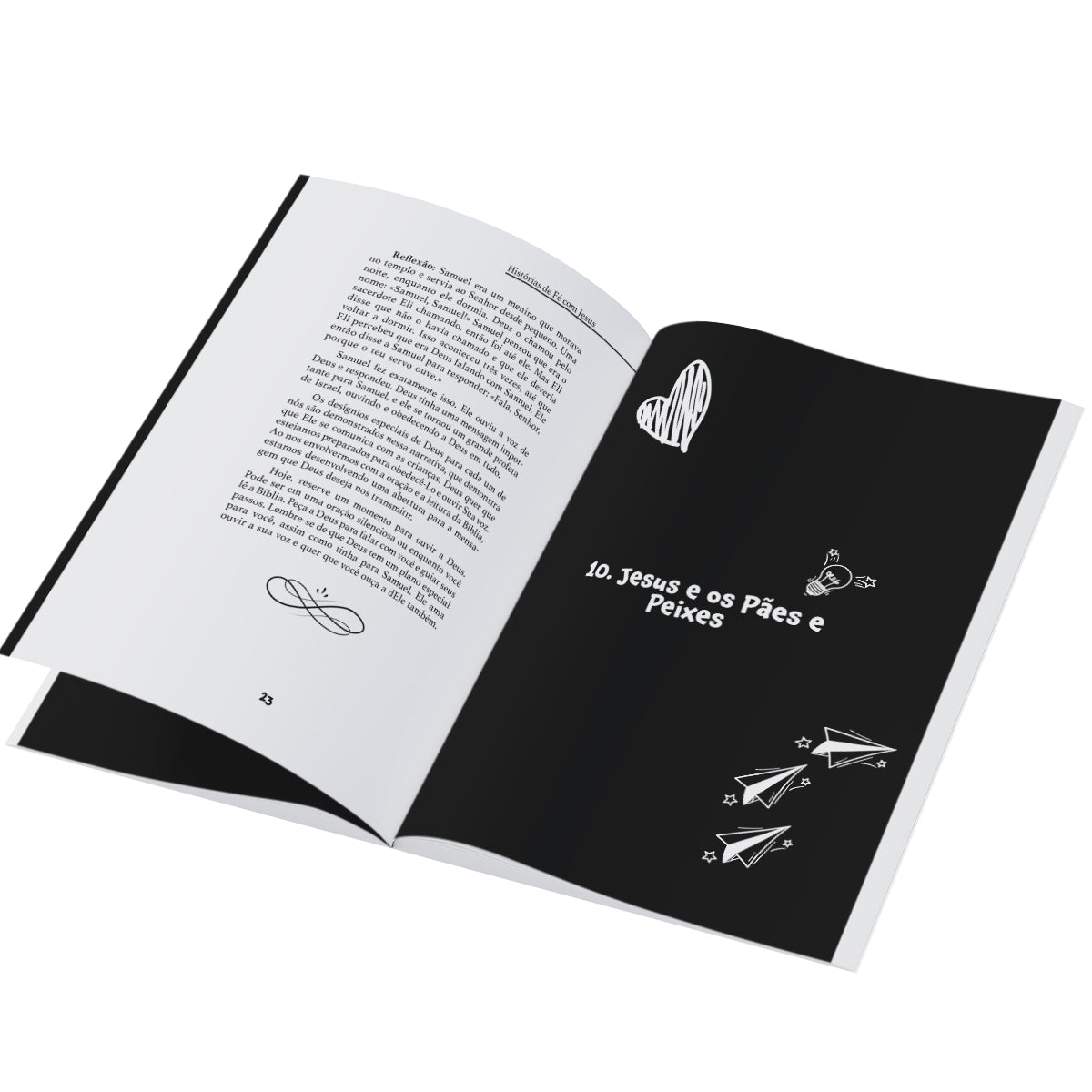 Livreto Histórias de Fé com Jesus
