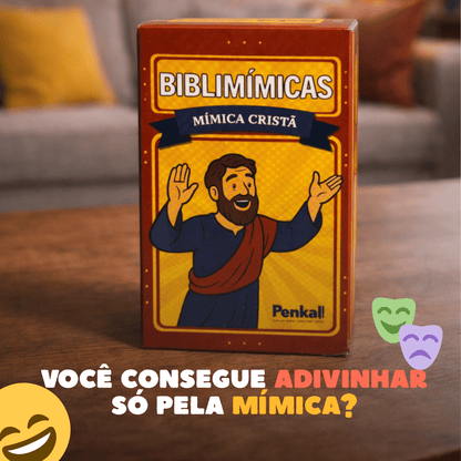 Jogo Bíblico de Cartas | Bíblimimícas - Penkal