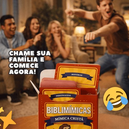 Jogo Bíblico de Cartas | Bíblimimícas - Penkal