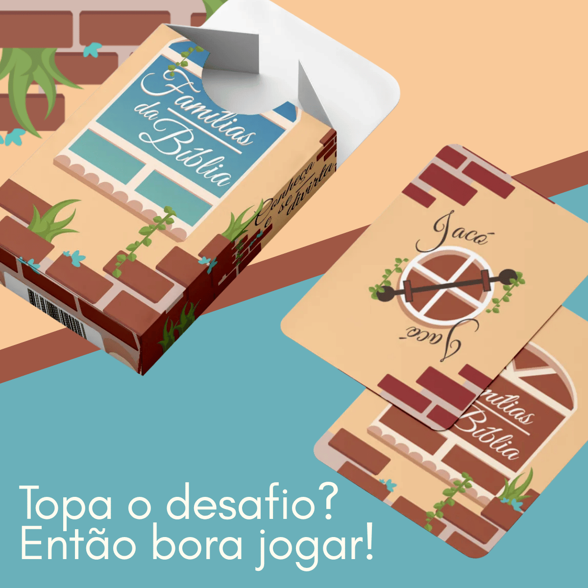 Jogo Bíblico de Cartas | Famílias da Bíblia - Penkal