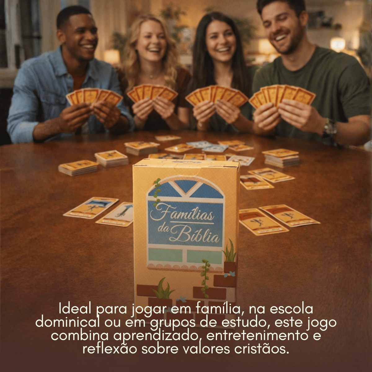 Jogo Bíblico de Cartas | Famílias da Bíblia - Penkal