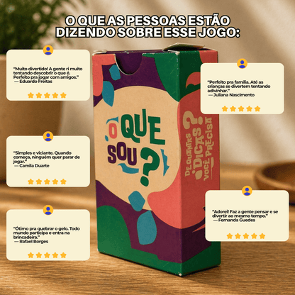 Jogo Bíblico de Cartas | O Que Sou - Penkal