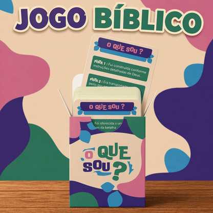 Jogo Bíblico de Cartas | O Que Sou - Penkal