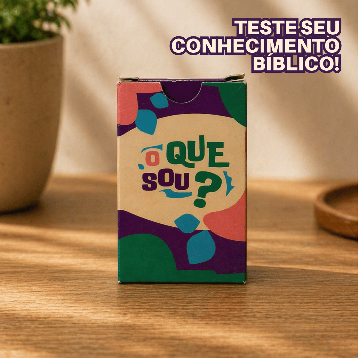 Jogo Bíblico de Cartas | O Que Sou - Penkal