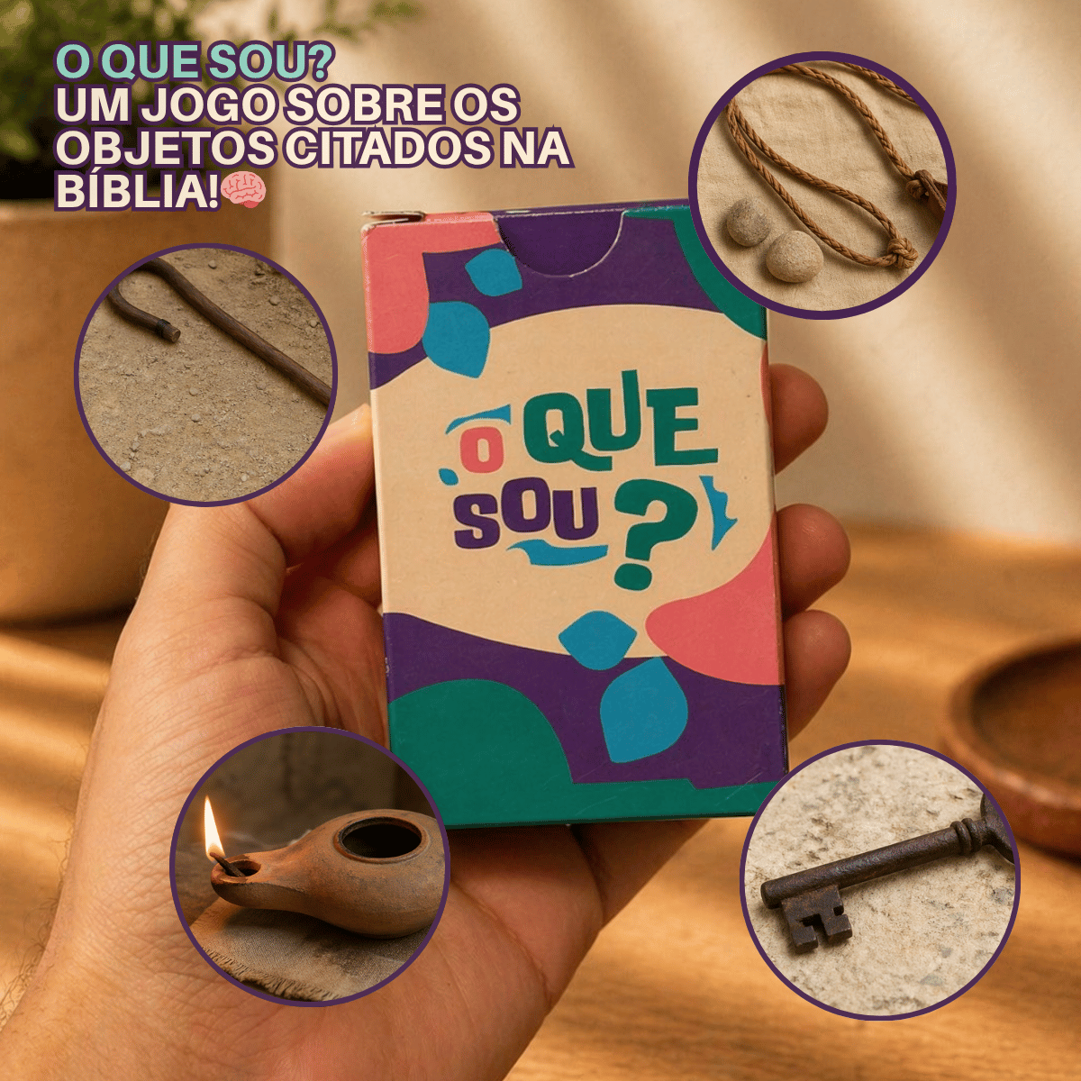 Jogo Bíblico de Cartas | O Que Sou - Penkal