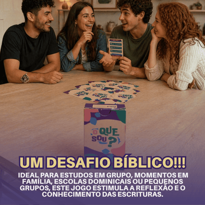 Jogo Bíblico de Cartas | O Que Sou - Penkal