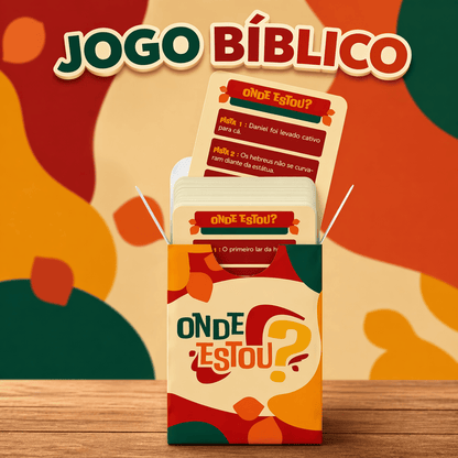 Jogo Bíblico de Cartas | Onde Estou? - Penkal
