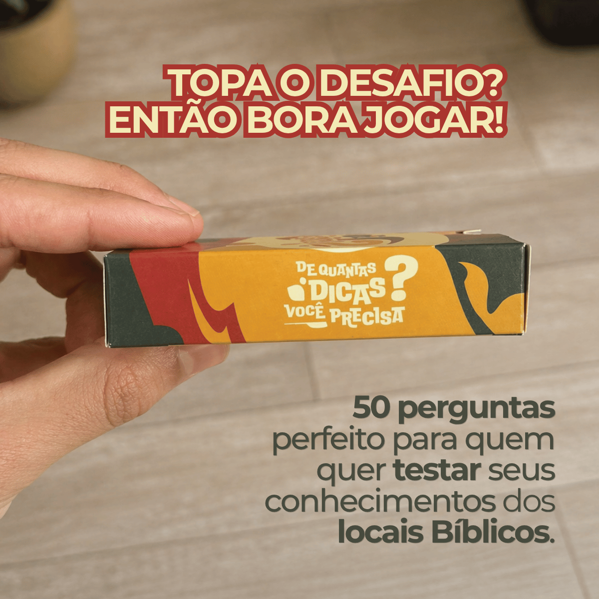 Jogo Bíblico de Cartas | Onde Estou? - Penkal