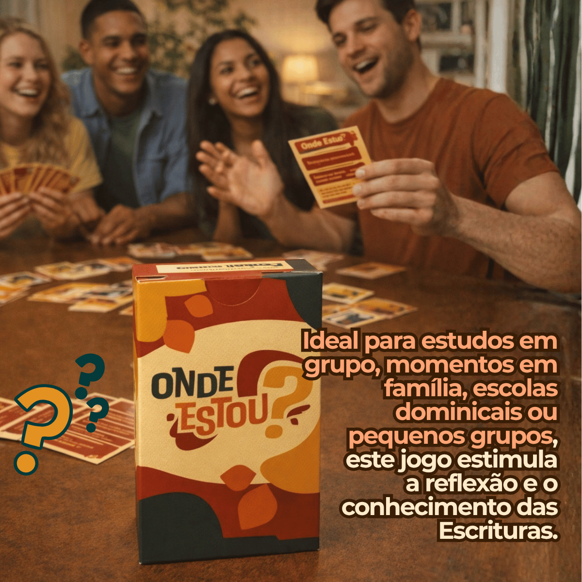 Jogo Bíblico de Cartas | Onde Estou? - Penkal