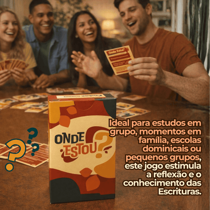 Jogo Bíblico de Cartas | Onde Estou? - Penkal