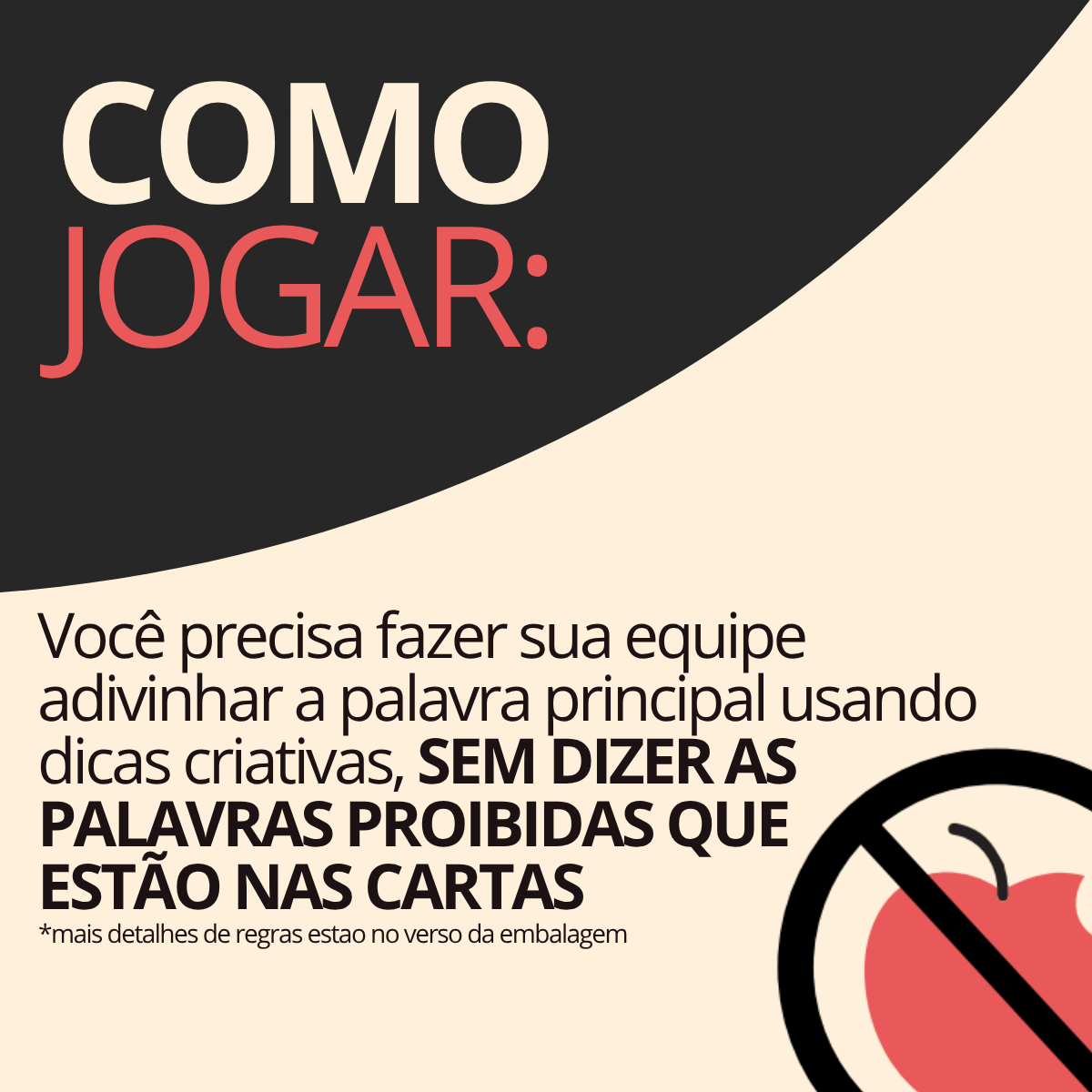 Jogo Bíblico de Cartas | Palavra Bíblica Proibida - Penkal
