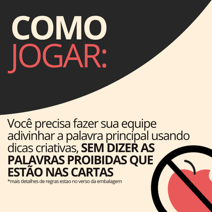 Jogo Bíblico de Cartas | Palavra Bíblica Proibida - Penkal