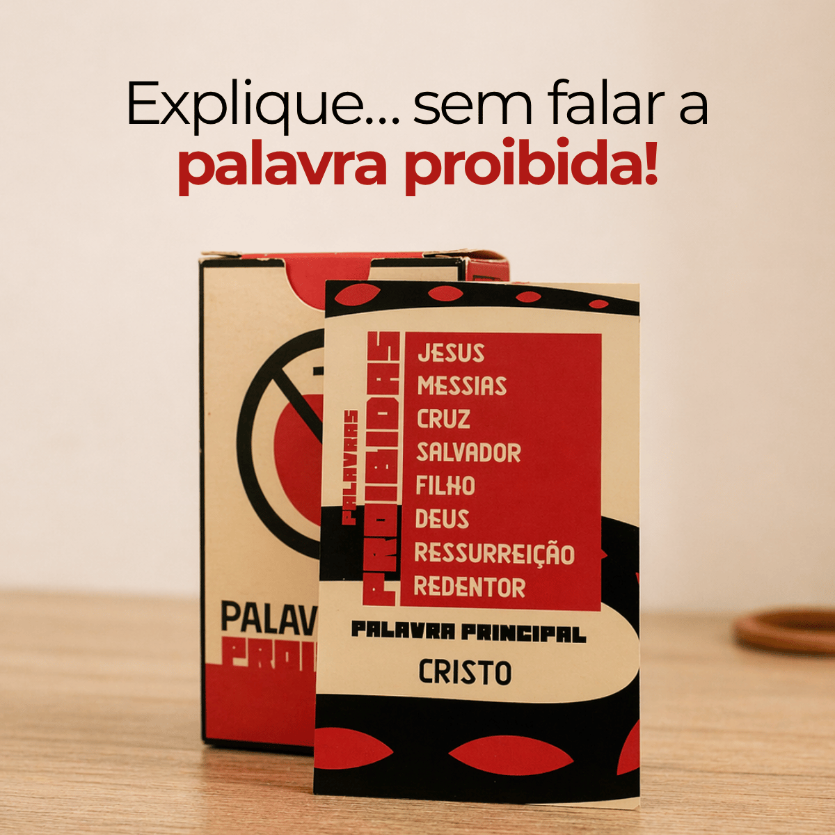 Jogo Bíblico de Cartas | Palavra Bíblica Proibida - Penkal