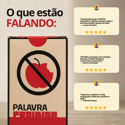 Jogo Bíblico de Cartas | Palavra Bíblica Proibida - Penkal