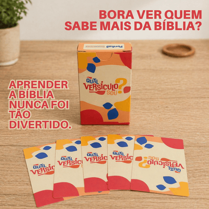 Jogo Bíblico de Cartas | Qual Versículo Sou - Penkal