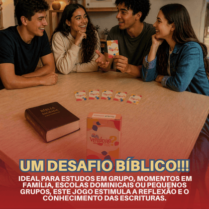 Jogo Bíblico de Cartas | Qual Versículo Sou - Penkal
