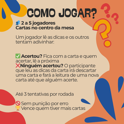 Jogo Bíblico de Cartas | Qual Versículo Sou - Penkal