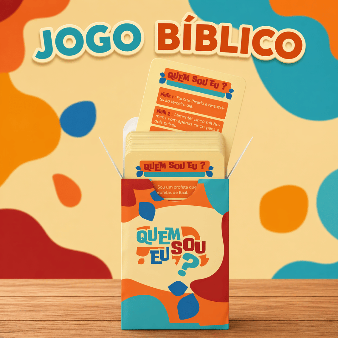 Jogo Bíblico de Cartas | Quem Sou Eu - Penkal