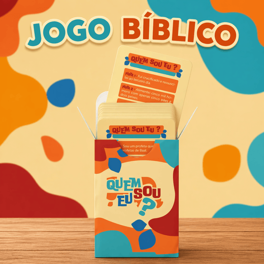 Jogo Bíblico de Cartas | Quem Sou Eu - Penkal