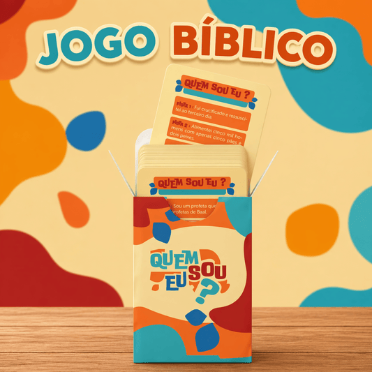 Jogo Bíblico de Cartas | Quem Sou Eu - Penkal