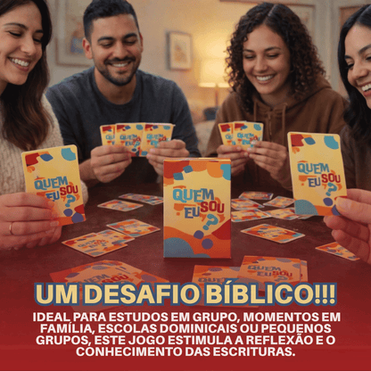 Jogo Bíblico de Cartas | Quem Sou Eu - Penkal