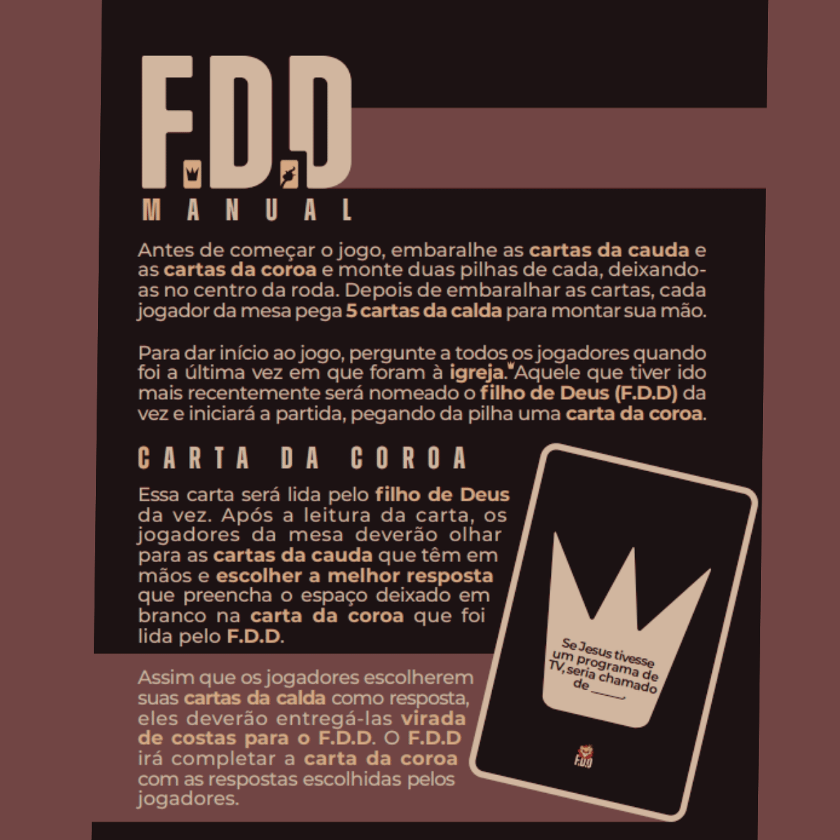 Jogo Bíblico F.D.D - Filhos de Deus - Penkal