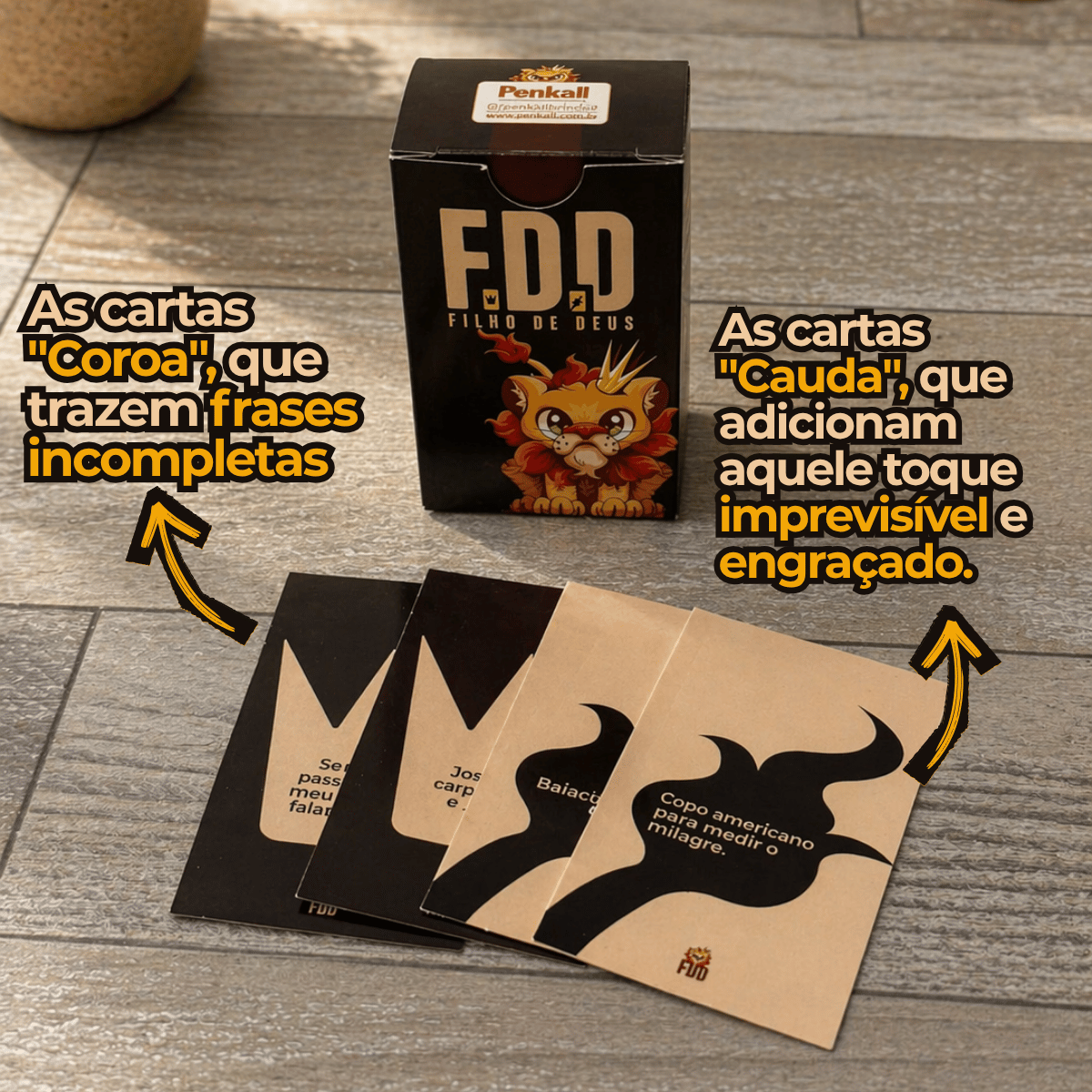 Jogo Bíblico F.D.D - Filhos de Deus - Penkal