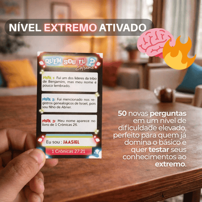 Jogo Bíblico Quem Sou Eu - Extreme | Modo Difícil