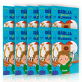 Kit 10 Bíblias Infantil do Menino