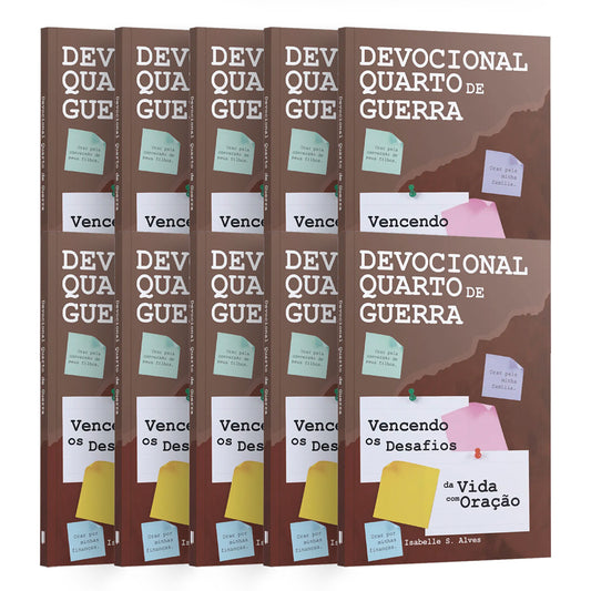 Kit 10 - Devocional Quarto de Guerra