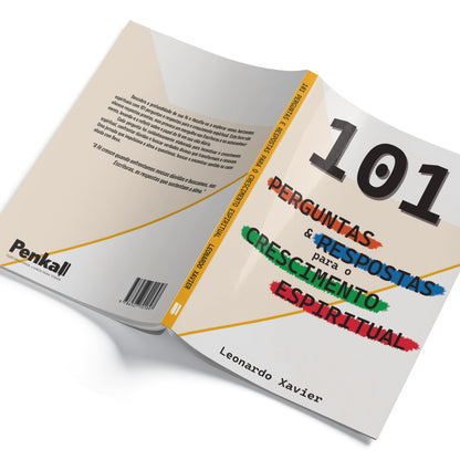 Kit 10 livros - 101 perguntas e respostas para o crescimento espiritual | Leonardo Xavier