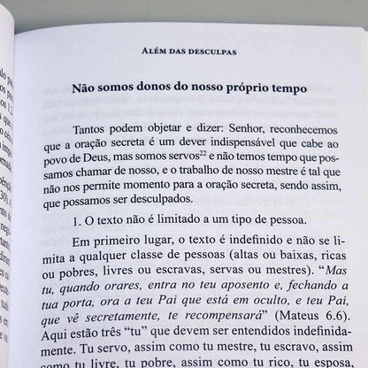 Kit 10 Livros | Além das Desculpas | Thomas Brooks