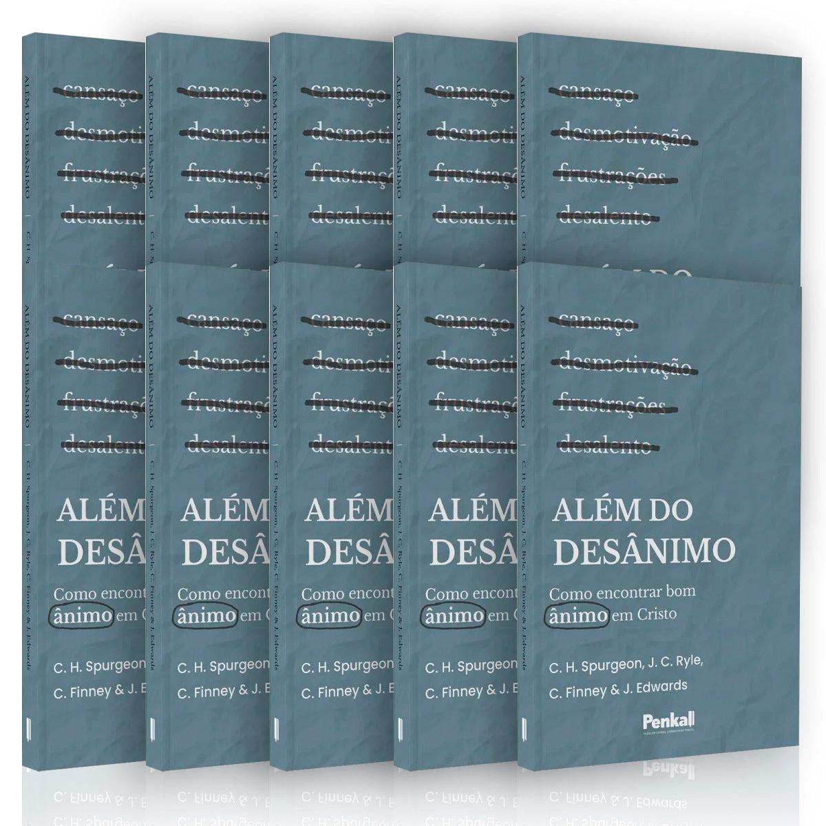 Kit 10 Livros | Além do Desânimo | C. H. Spurgeon