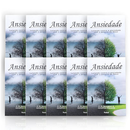 Kit 10 Livros | Ansiedade | Charles Spurgeon &amp; Jonathan Edwards