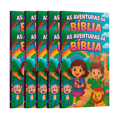 Kit 10 Livros | Aventuras Bíblicas