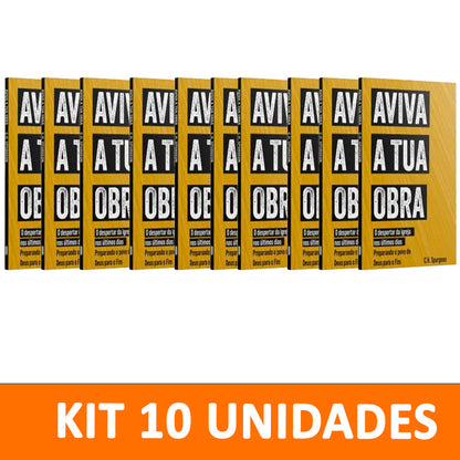 Kit 10 livros - Aviva a tua Obra: O despertar da Igreja nos últimos dias | Charles Spurgeon