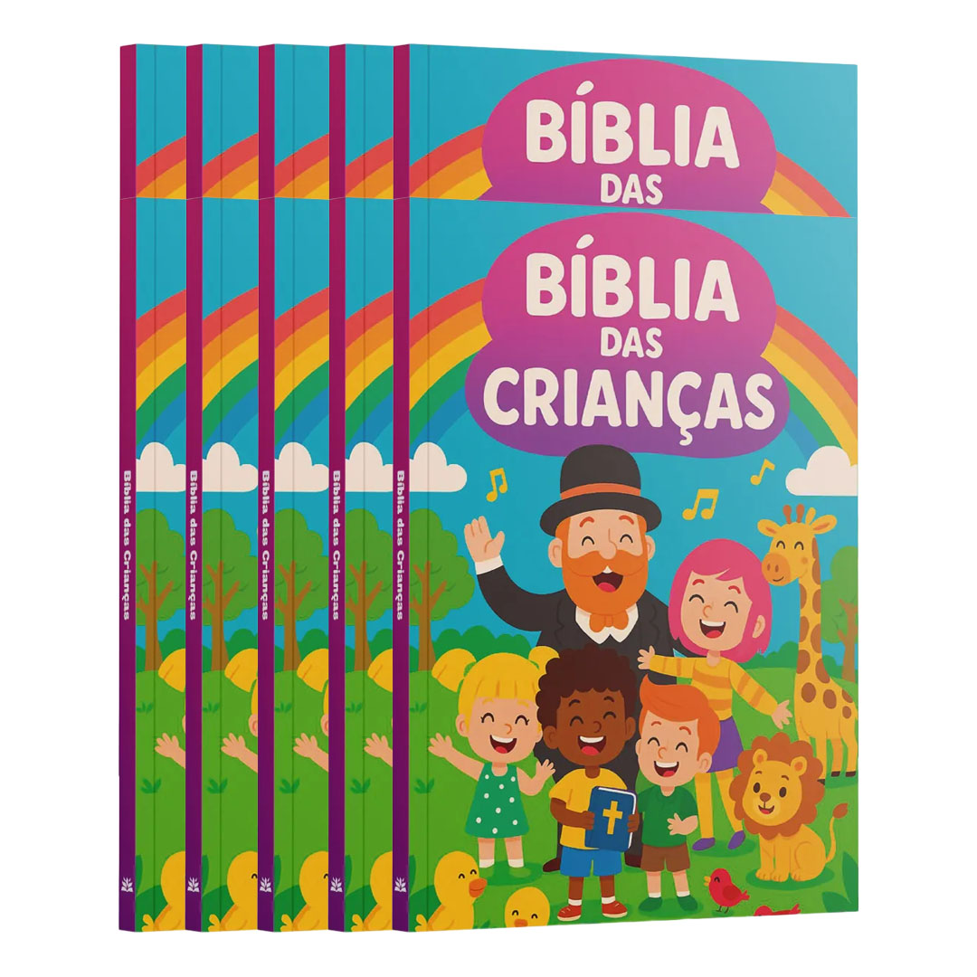 Kit 10 Livros | Bíblia das Crianças