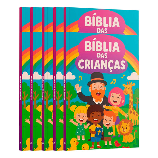 Kit 10 Livros | Bíblia das Crianças