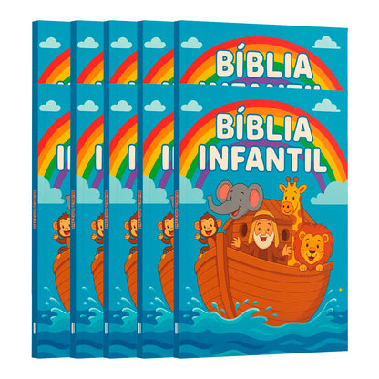 Kit 10 Livros | Bíblia Infantil - Caminho Colorido