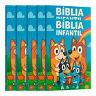 Kit 10 Livros | Bíblia Infantil - Família de Lobinhos
