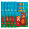 Kit 10 Livros | Bíblia Infantil - Histórias Encantadas de Fé