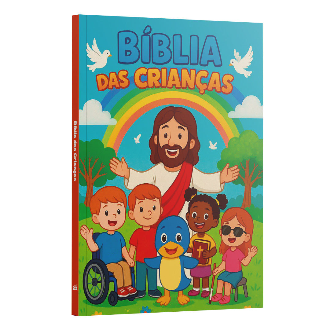 Kit 10 Livros | Bíblia das Crianças : Amor de Jesus