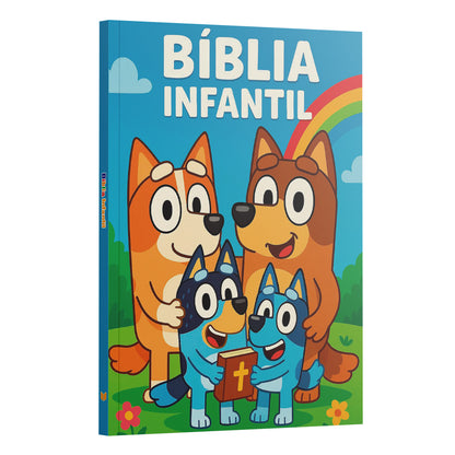 Kit 10 Livros | Bíblia Infantil - Família de Lobinhos