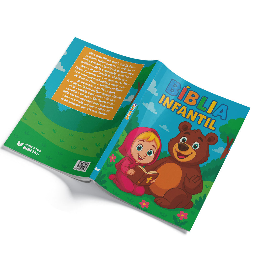 Kit 10 Livros | Bíblia Infantil - Histórias Encantadas de Fé